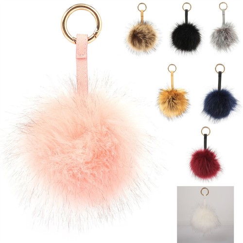 New 12cm faux fur pom - pom,