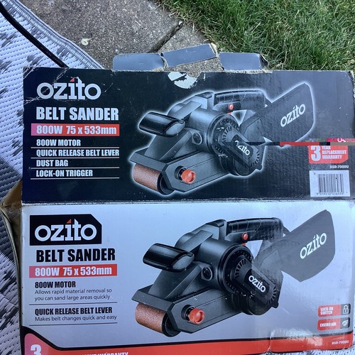 Ozito 600w belt sander 240v - ozito,