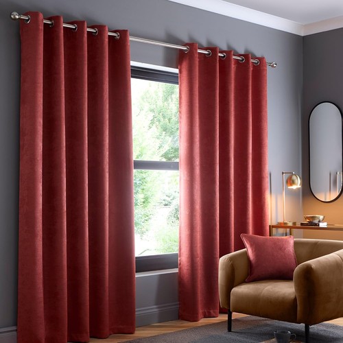 Fusion terracotta curtains - fusion,