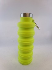 TRESPASS Green Silicone Collapsible 200/500 ml Water Bottle CG ZZ2
