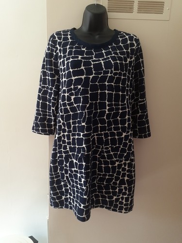 Collection navy print - m&s,