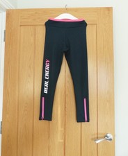 Girls Zara 'Real Energy' Navy & Bright Pink Leggings - Age 9/10 - BNWithoutTags