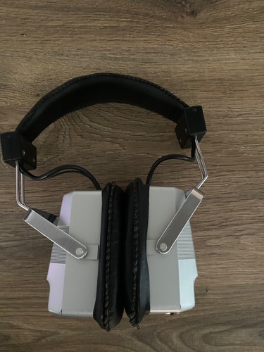 Dansette radio ear cups