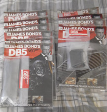 EAGLEMOSS BUILD YOUR OWN JAMES BOND 007 ASTON MARTIN DB5 job lot NEW