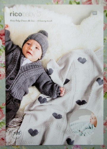 Rico baby knitting pattern 786 - rico,