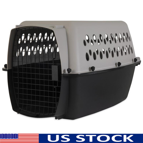 Plastic dog crate - dog,