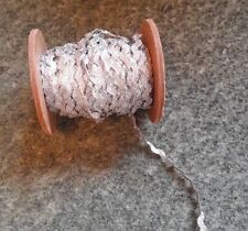 Decorative Trim Metallic Silver Wavy 10mm Wide Sew On Crafts Sewing