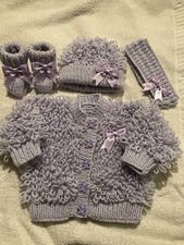 Hand Knitted Baby Loopy