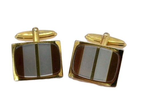 Pair vintage gold plated - pair, of