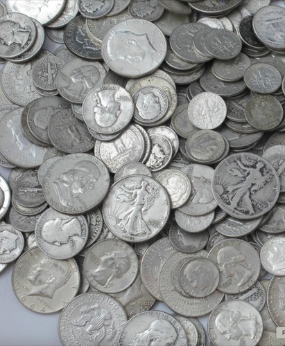 Junk silver dime - 90%,