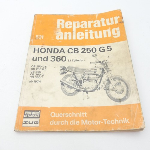Honda 250 360 workshop - cb,