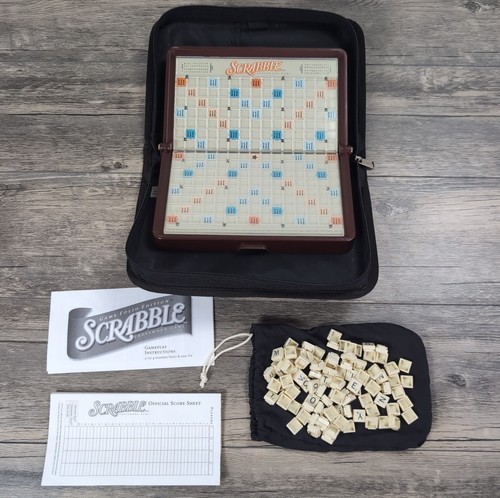 Scrabble travel edition deluxe - travel,