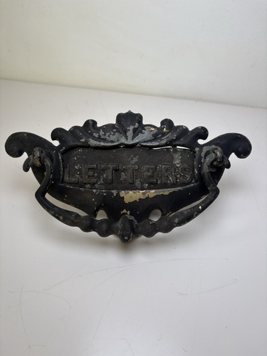 Reclaimed salvage brass letter - reclaimed,