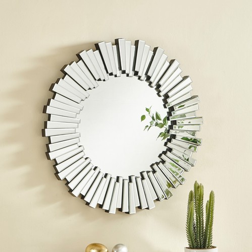 Wall mirror modern foyer - mirror,