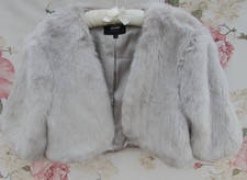 COAST Grey Soft Silky Faux Fur