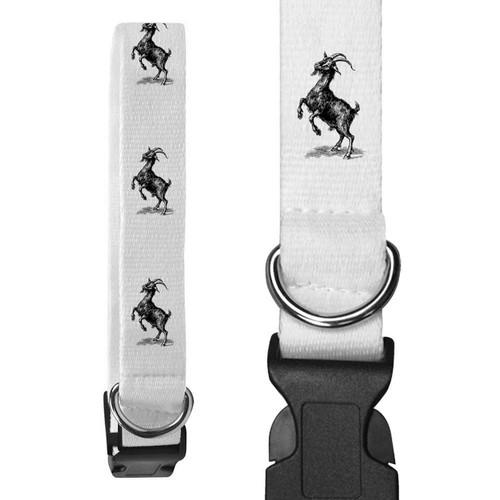 Goat dancing dog collars - dog,