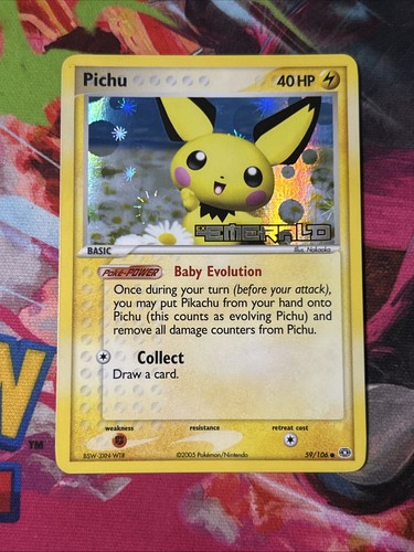 Pokemon tcg emerald pichu - pokemon,