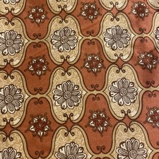 Brown Demask Cotton Fat