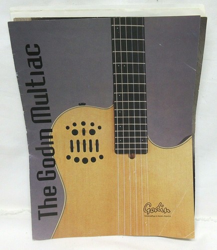 Godin guitar multiac brochure - godin,