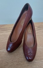 Ladies dark brown court - ladies,