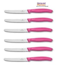 6 x Victorinox Knifes PINK