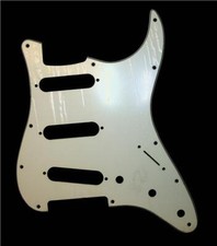 Meridioan Stage Pro Electric Guitar Scratch Plate - White