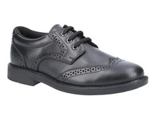 Hush Puppies Boys Harry Black