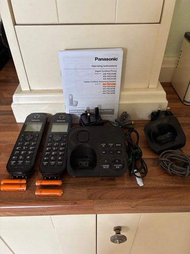 Panasonic twin handsets - panasonic,