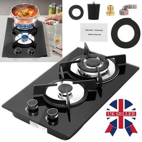 Gas hob burners - burners, black