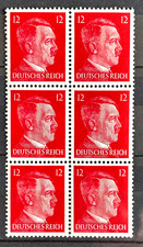 1941 German 6 Stamps block -