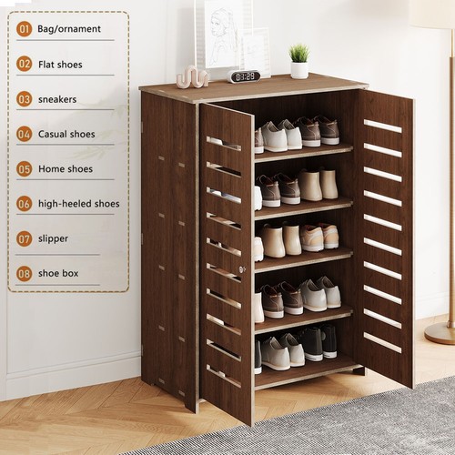 Door wooden shoe storage - 2,