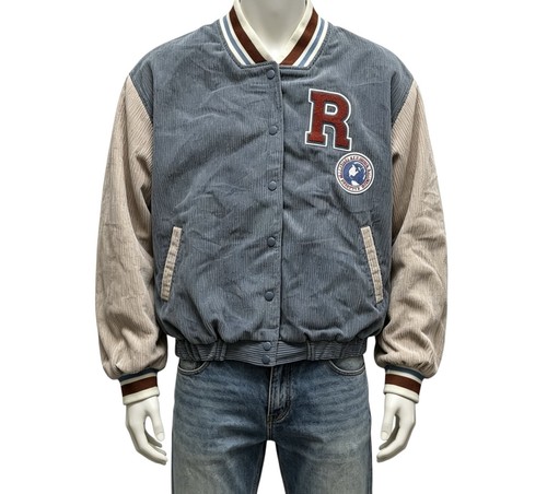 Vintage corduroy bomber jacket - bomber,