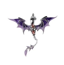 New purple silver flying - &,
