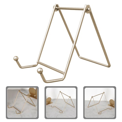 Foldable golden metal - golden, display