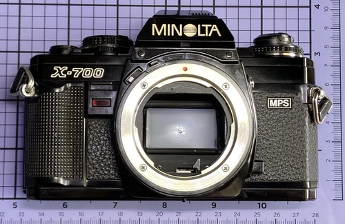 Minolta 700 restored - restored, and