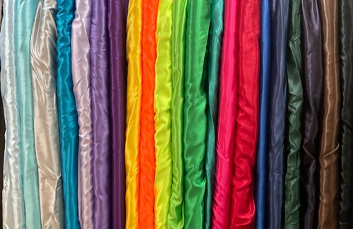 Silky satin fabric 150 - satin, cm