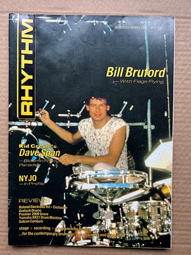 Bill bruford rhythm magazine - bill,