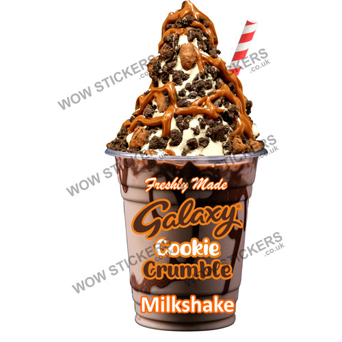 Ice cream van sticker galxay - van,