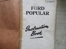 FORD POPULAR  100E  DRIVERS