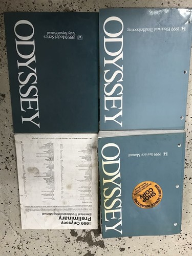 1999 honda odyssey van service - 1999,