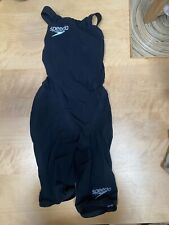 Speedo Fastskin LZR Race Elite 2, Size 26 GBR, Black with Silver logo