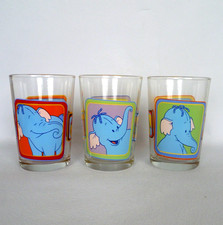 Vintage Disney Glass set of 3