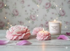 Huge Peony Candle | Sculptural