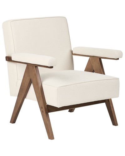 Armchair evje fabric - evje, cream