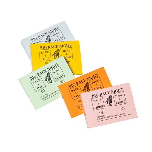 Race night betting - night, tickets