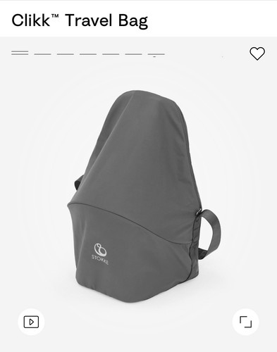 Stokke clikk travel bag - stokke,