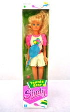 Hasbro Sindy Tennis Star Fashion Doll 1990s NRFB Boxed Rare