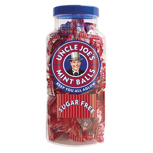 Uncle joe mint balls - balls, sugar