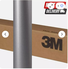 3M 2080 G251 GLOSS STERLING SILVER VINYL WRAP -1215 mm wide by 9500 mm long roll