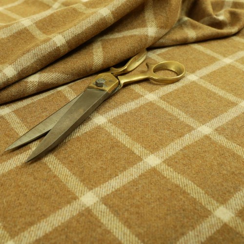 Brown colour tartan checked - colour,